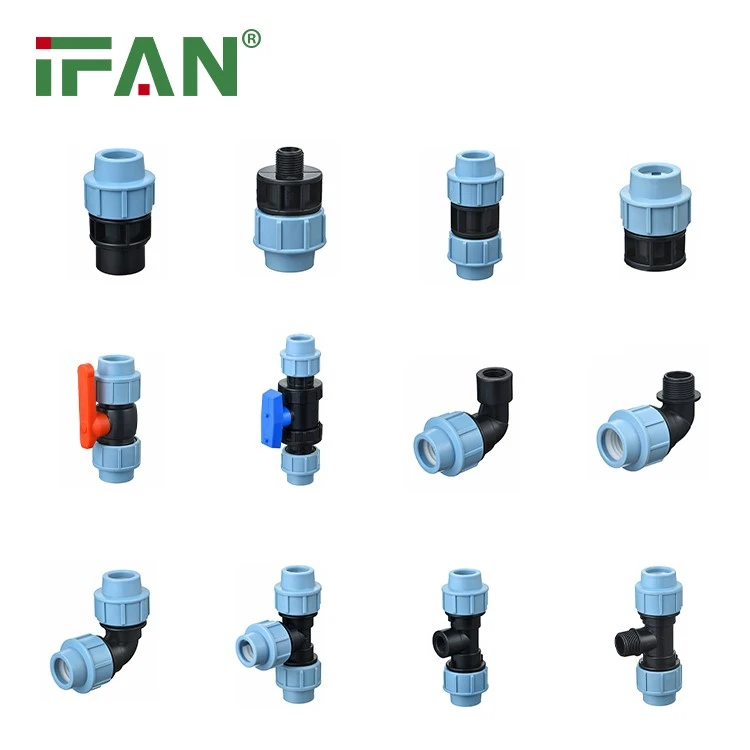 PP compression fittings PP compression fittings