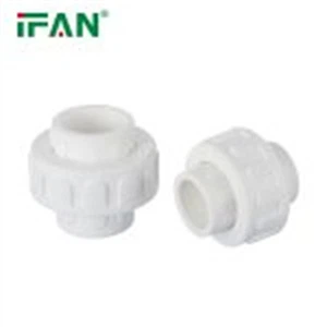 Plastic PPR White Union Fittings 3