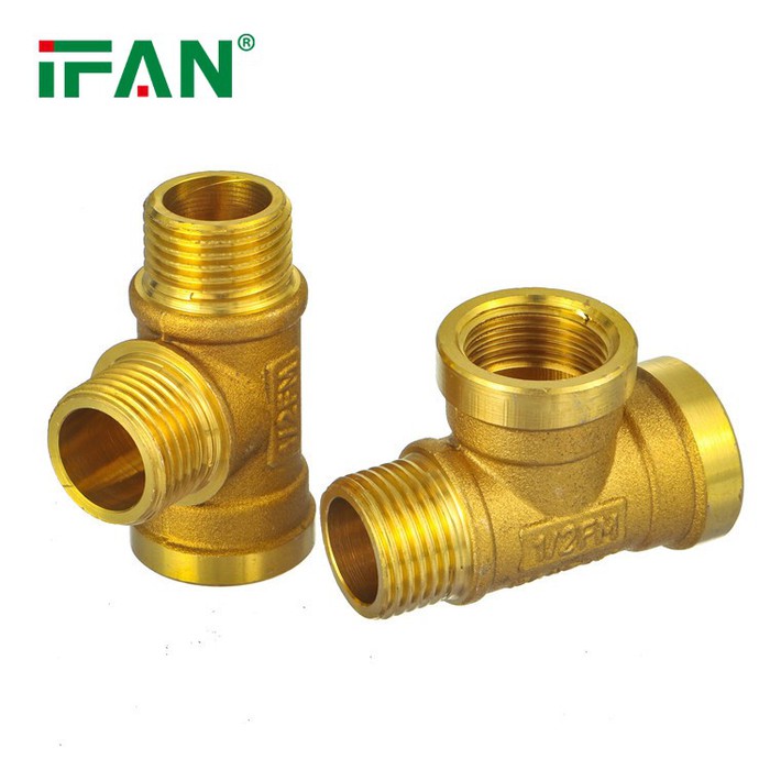 Male Threaded Tee Male Threaded Tee