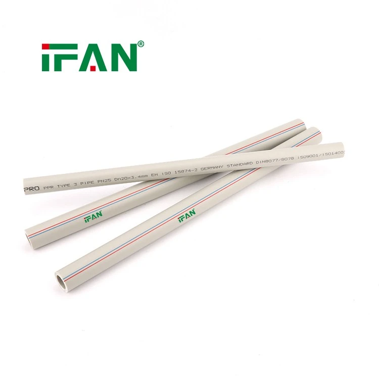 Pure Plastic PPR Water Pipe factory